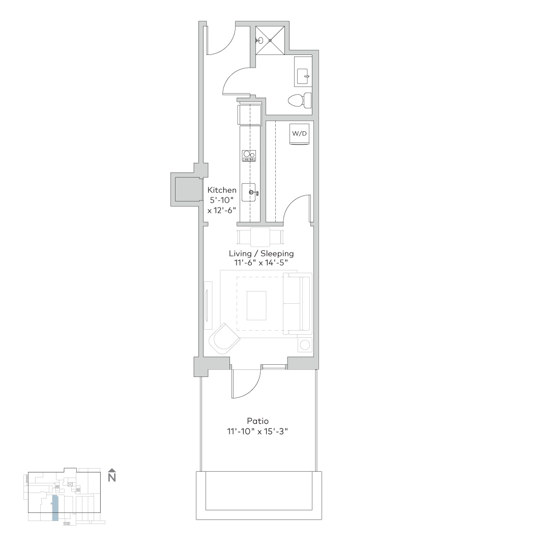 Kansas City Studio Apartment For Rent 007 Mac Properties
